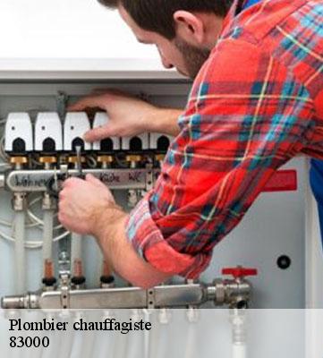Plombier chauffagiste 83000