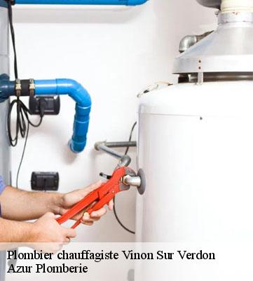 Plombier chauffagiste  vinon-sur-verdon-83560 Azur Plomberie