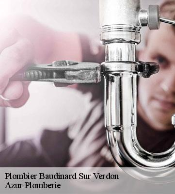 Plombier  baudinard-sur-verdon-83630 Azur Plomberie