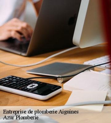 Entreprise de plomberie  aiguines-83630 Azur Plomberie