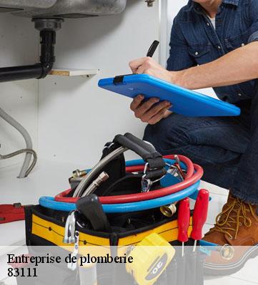 Entreprise de plomberie  83111