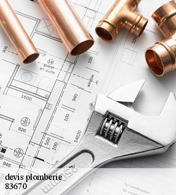 devis plomberie 83670