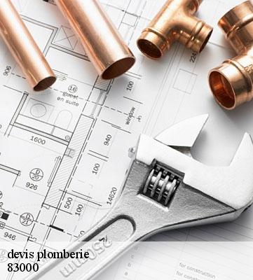 devis plomberie 83000